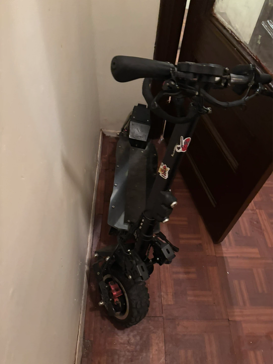 Black Electric Scooter