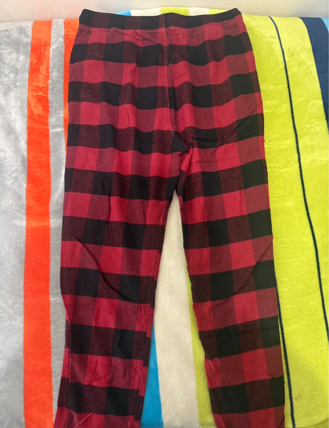 Hollister Sleep Pants Red and Black Size M - photo 4