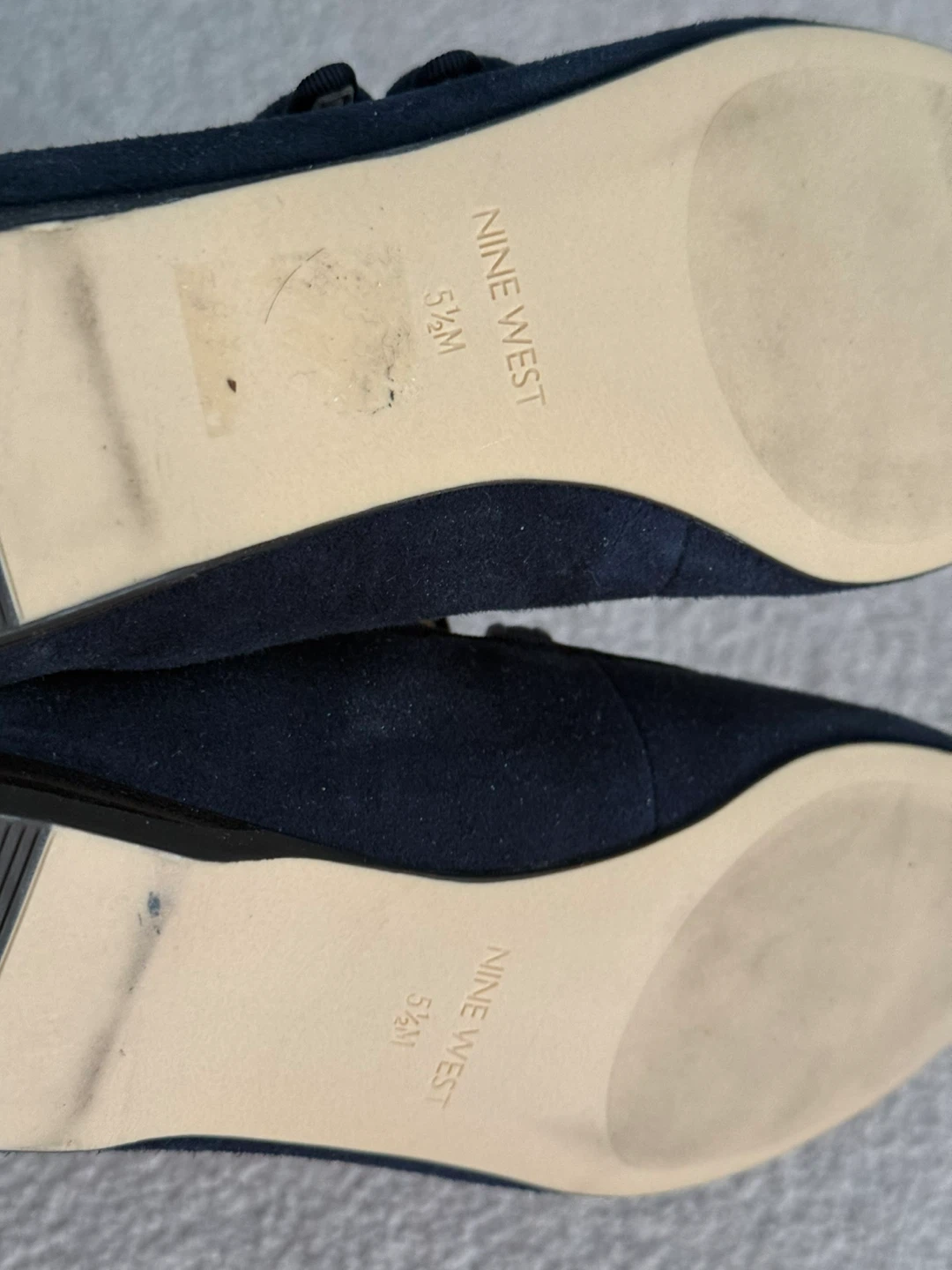 Nine West Black Ballet Flats - Size 5.5M - photo 3