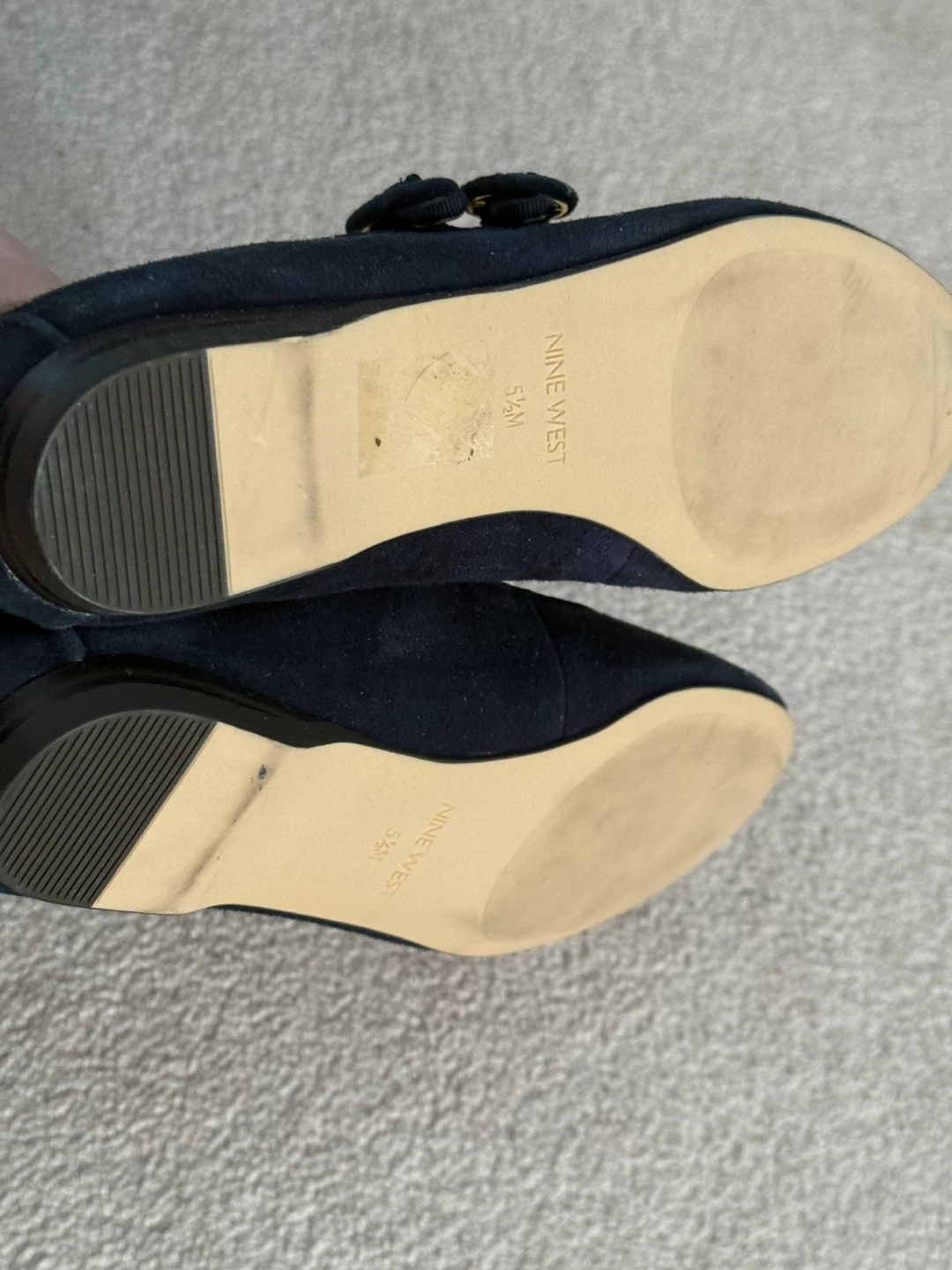 Nine West Black Ballet Flats - Size 5.5M - photo 4