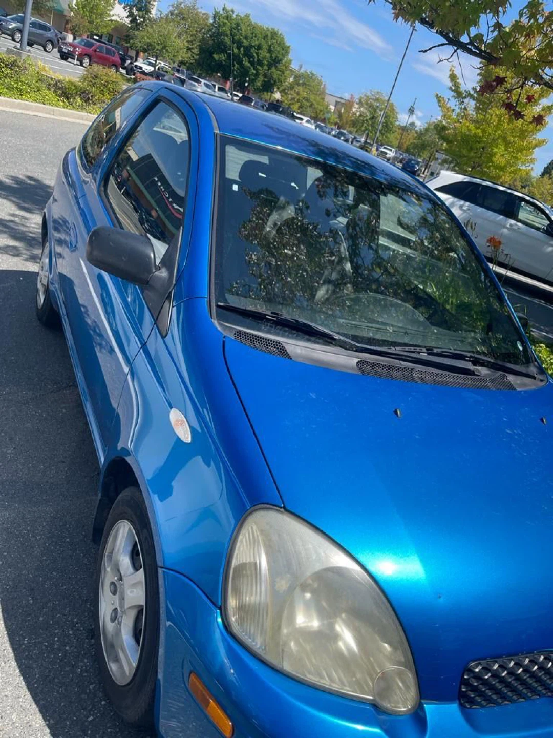 Blue Toyota Echo Hatchback - photo 4