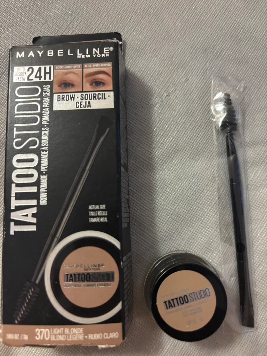 Maybelline Tattoo Studio Brow Pomade 370 Light Blonde