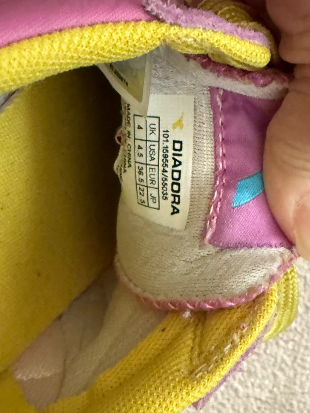 Diadora Kids Pink  Shoes - photo 2