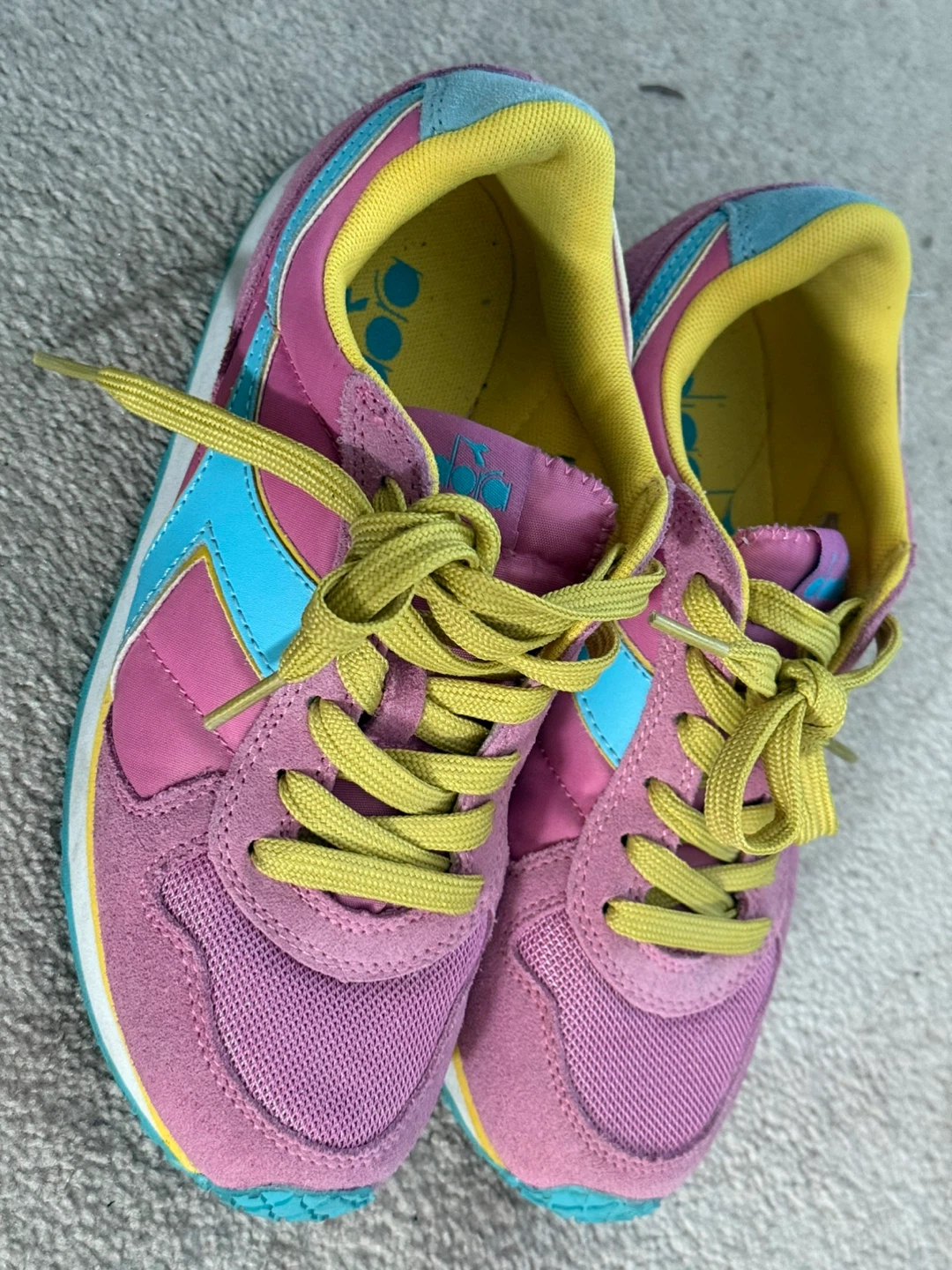 Diadora Kids Pink  Shoes
