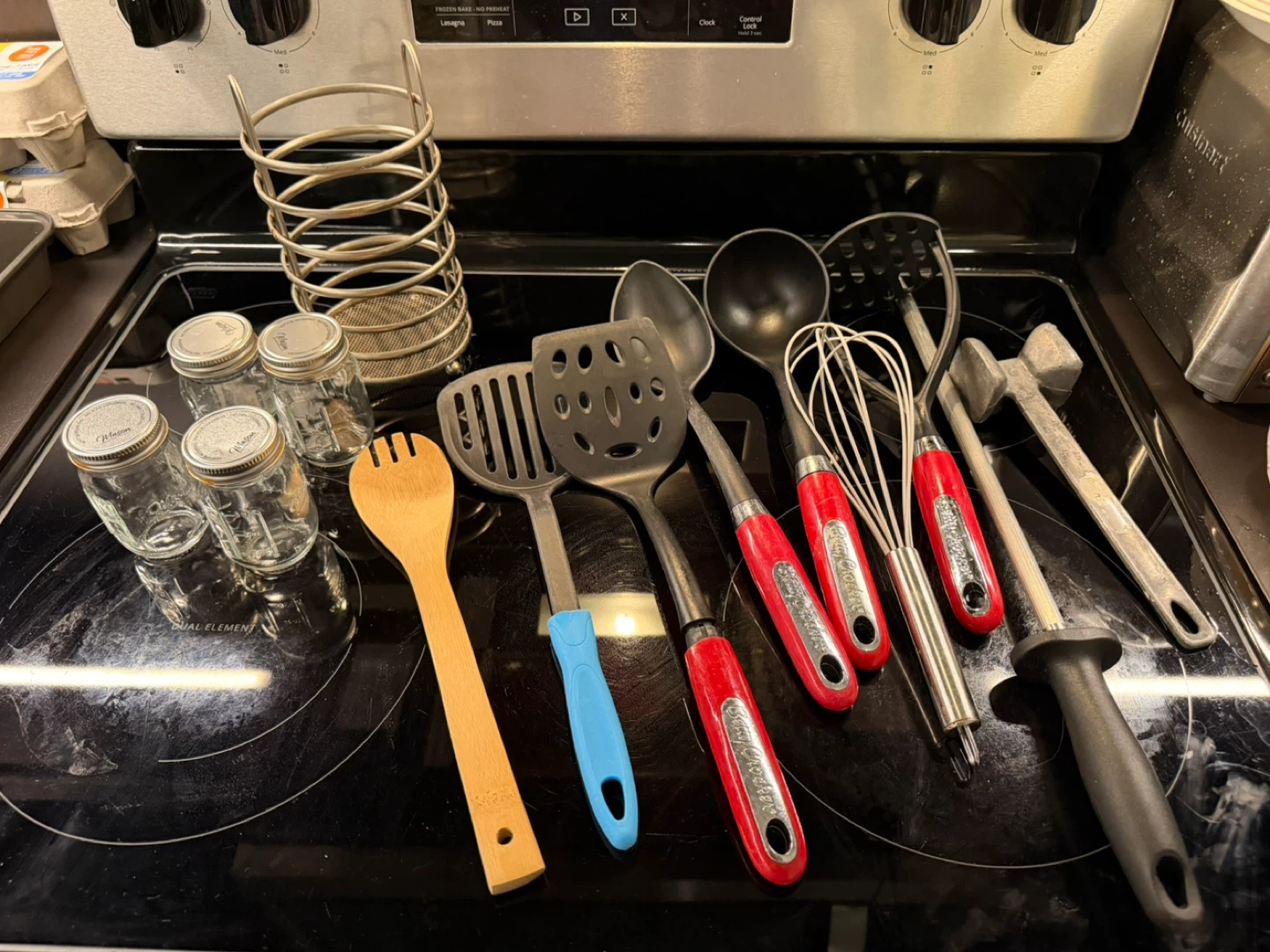 Various kitchen utensils