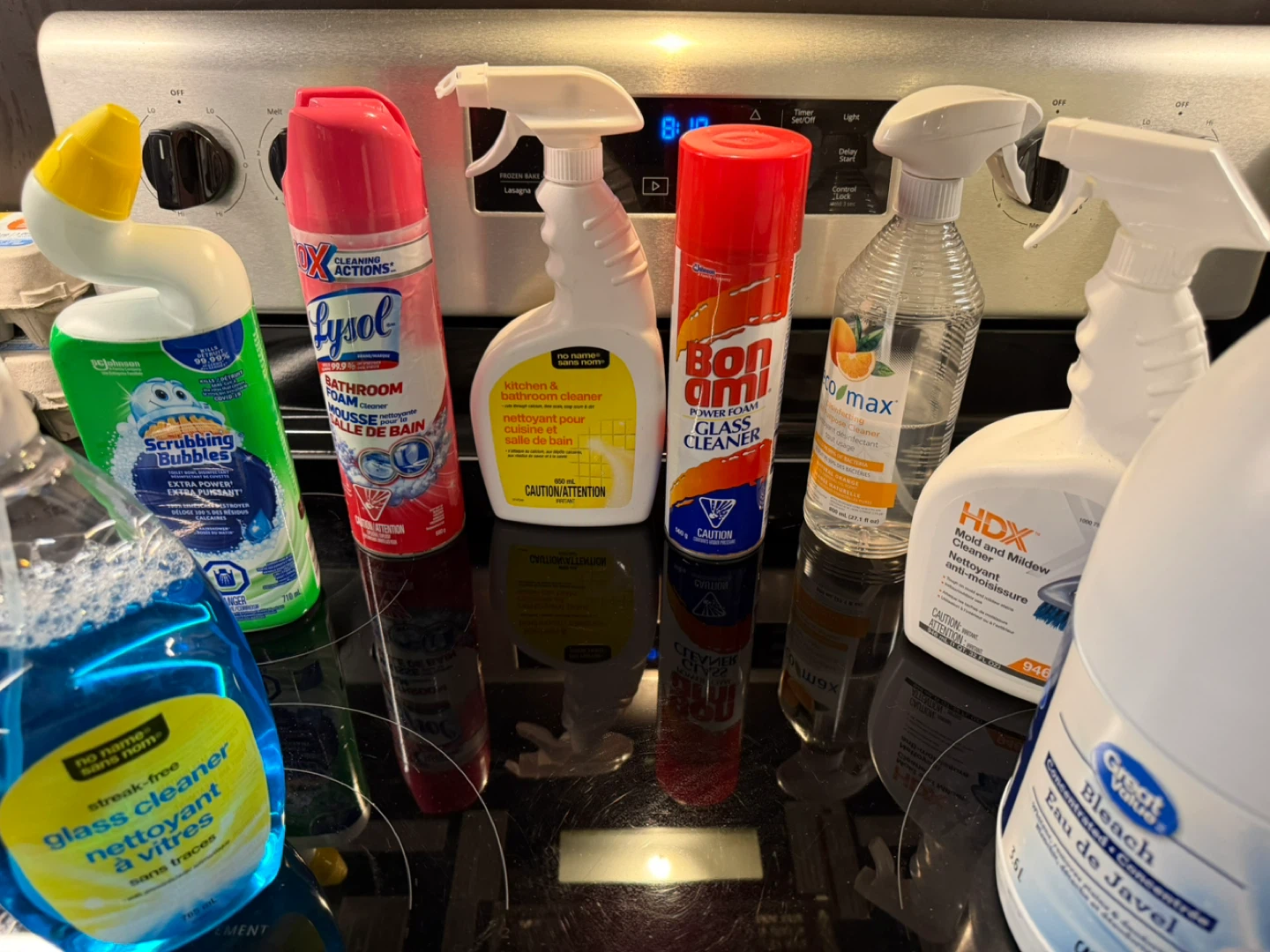 Various cleaning products for free