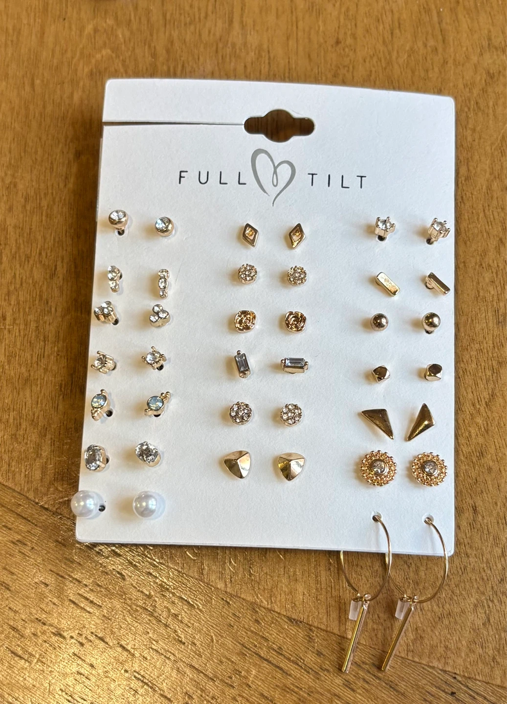 NEW Full Tilt 24-Pair Assorted Earring Set