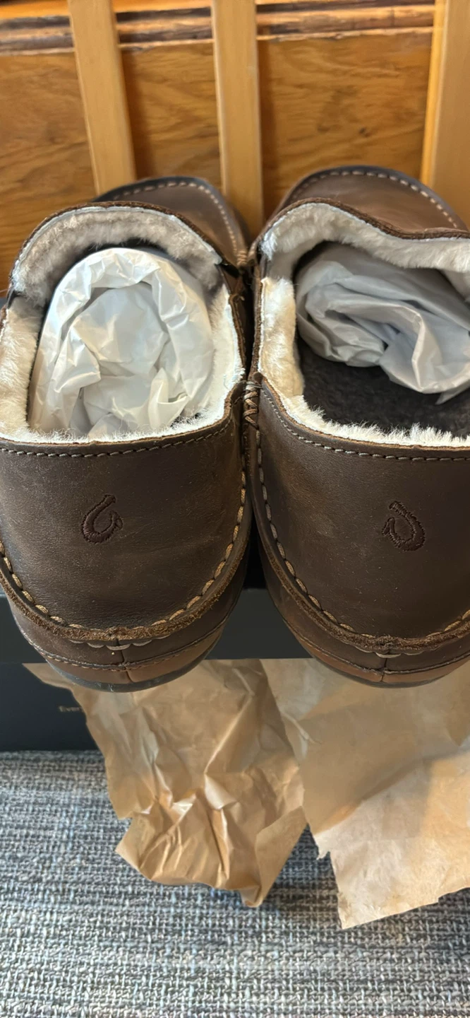 New OluKai Moloa Slipper - Dark Wood - Men's 11 - photo 3