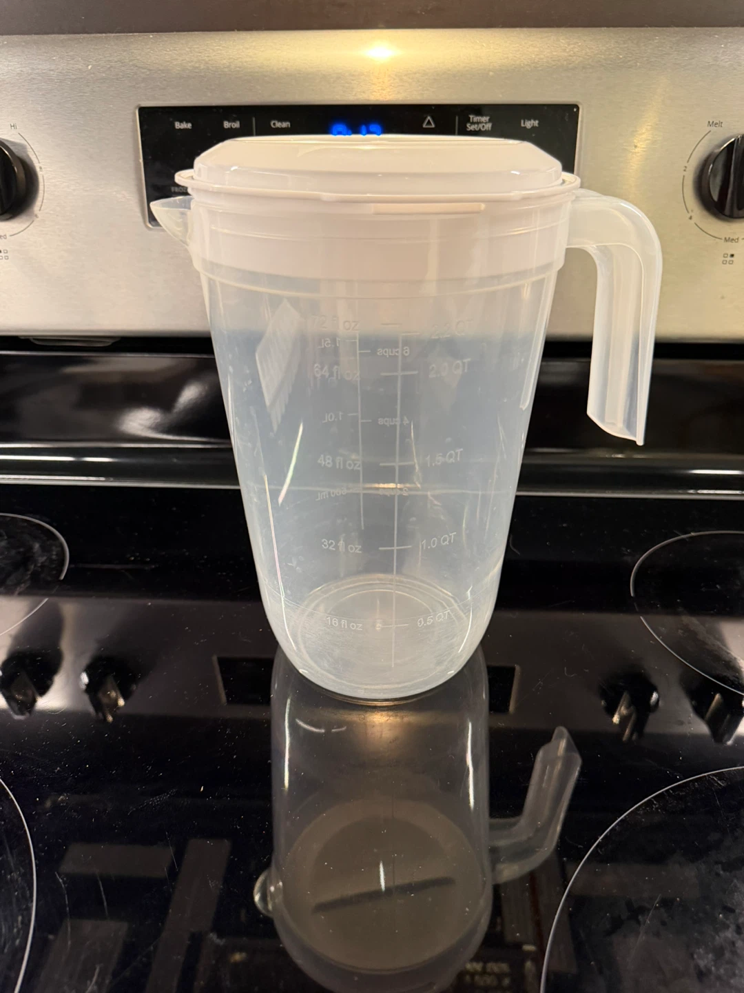 Plastic pitcher for free