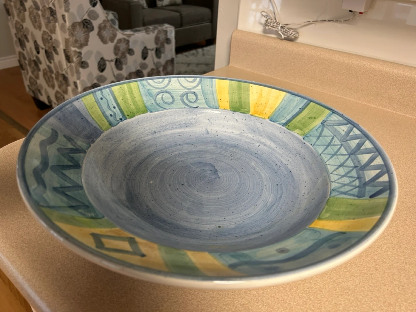 Living Art Ceramic Serving Bowl - photo 3