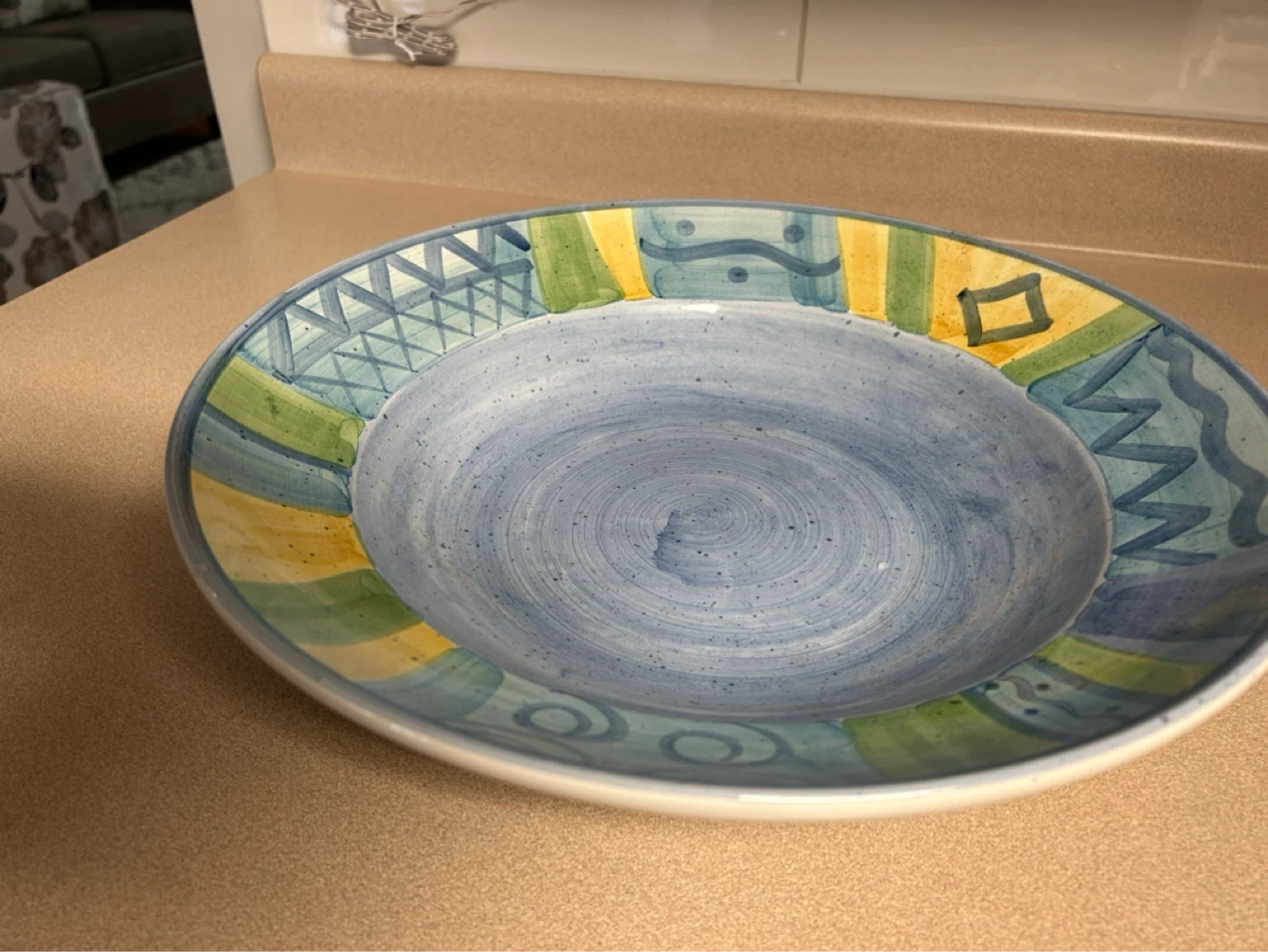 Living Art Ceramic Serving Bowl