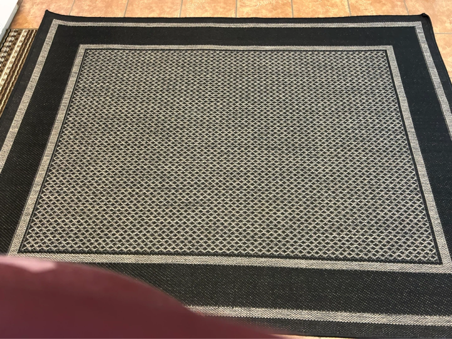 Black and Grey Area Rug