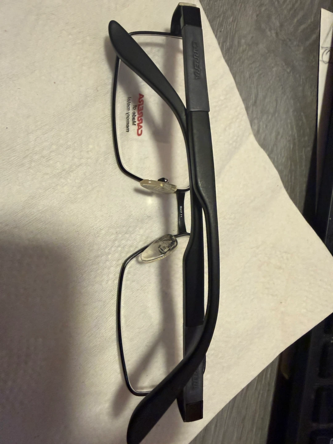 Carrera Black Memory Metal Eyeglasses