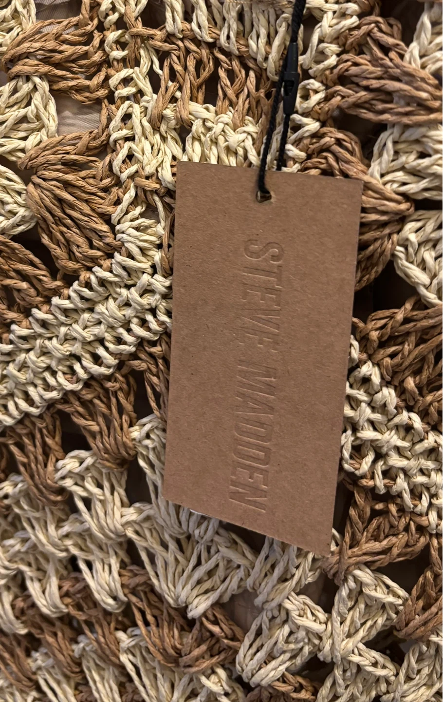 NEW Steve Madden Woven Shoulder Bag - photo 3