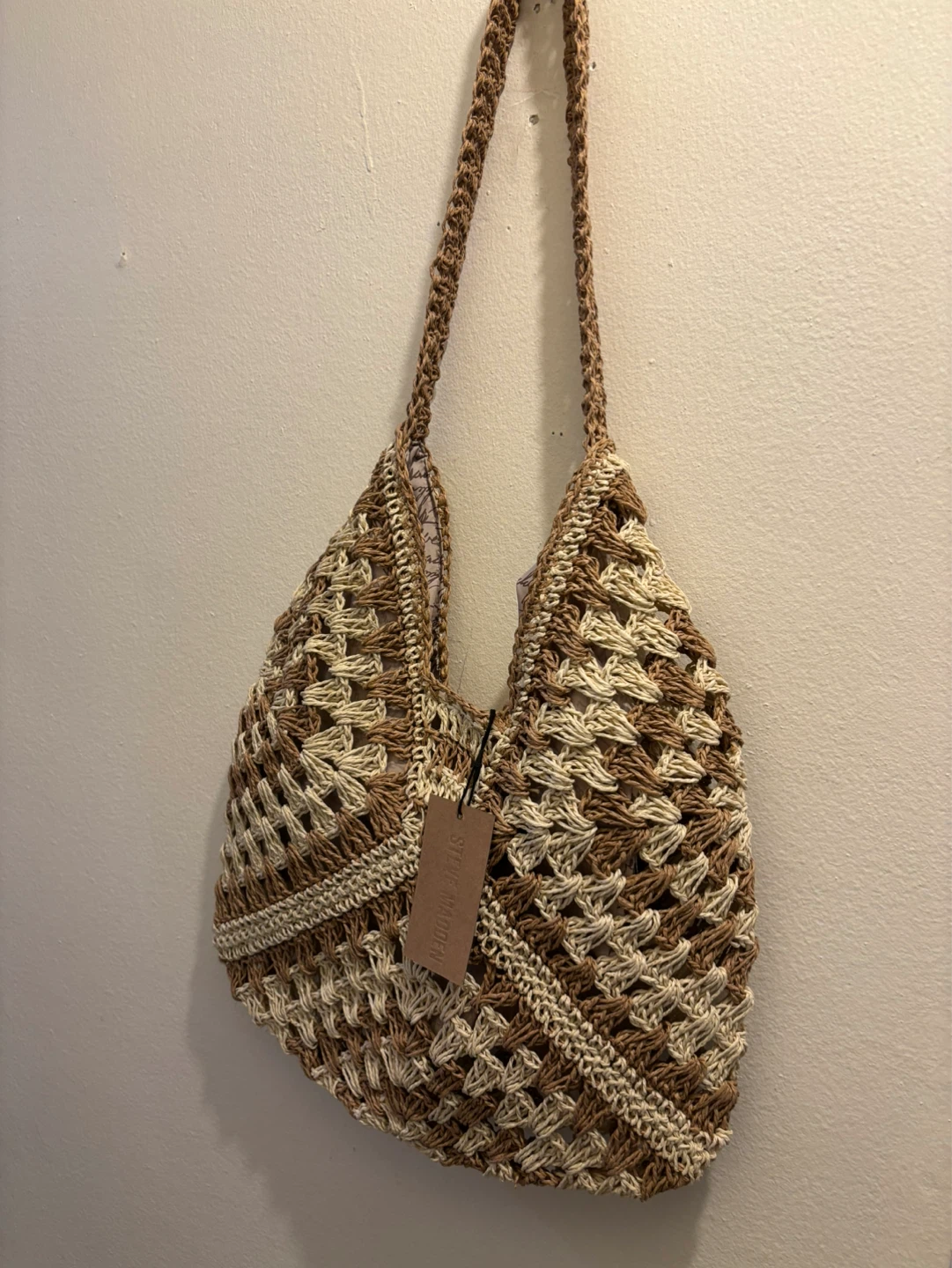 NEW Steve Madden Woven Shoulder Bag - photo 2