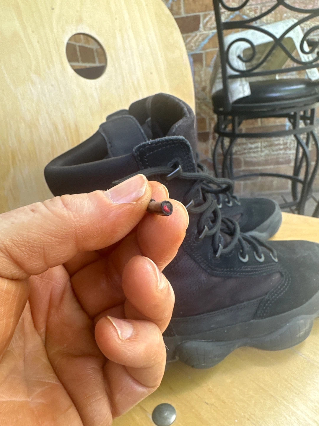Adidas Yeezy 500 High "Tactile Orange" Boots - photo 2