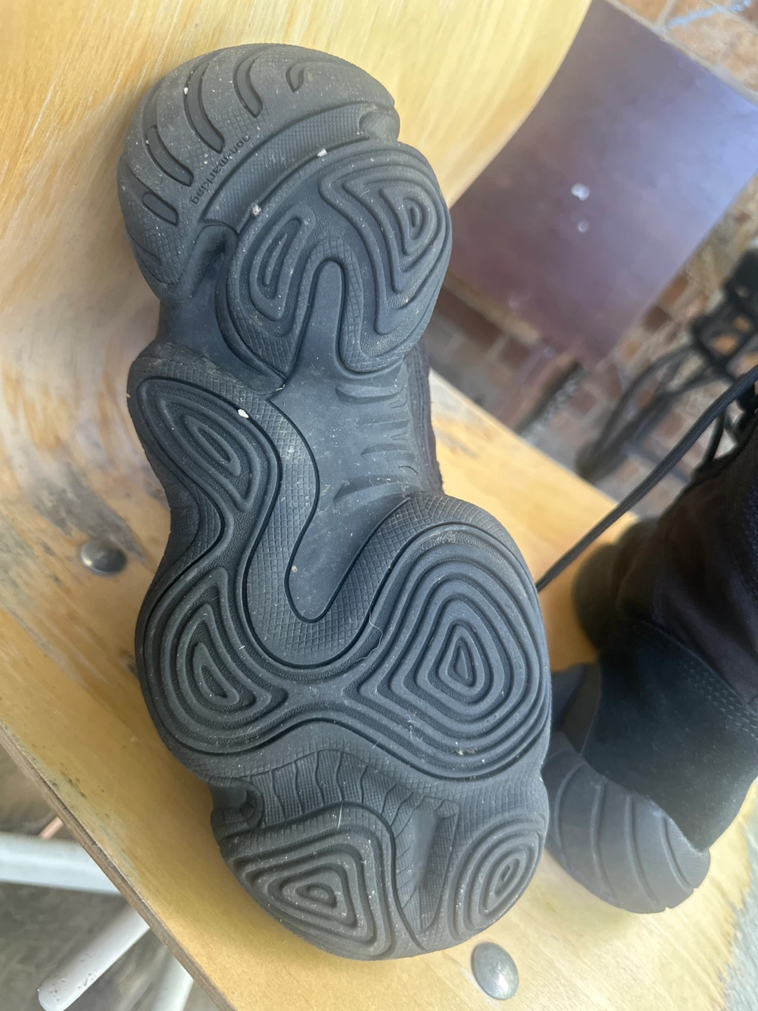 Adidas Yeezy 500 High "Tactile Orange" Boots - photo 3