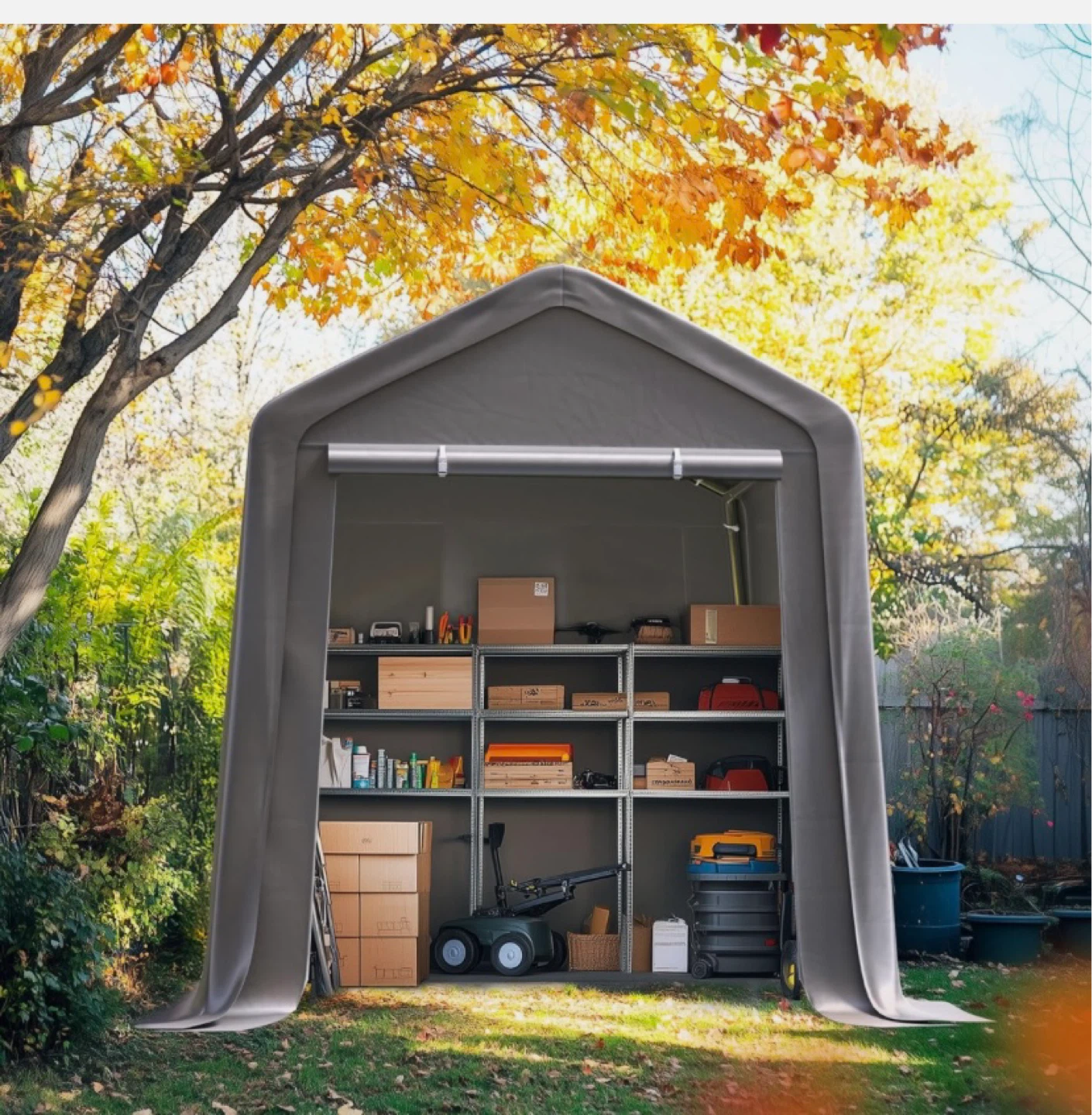 GENERIC 6X8FT CARPORT SHELTER
