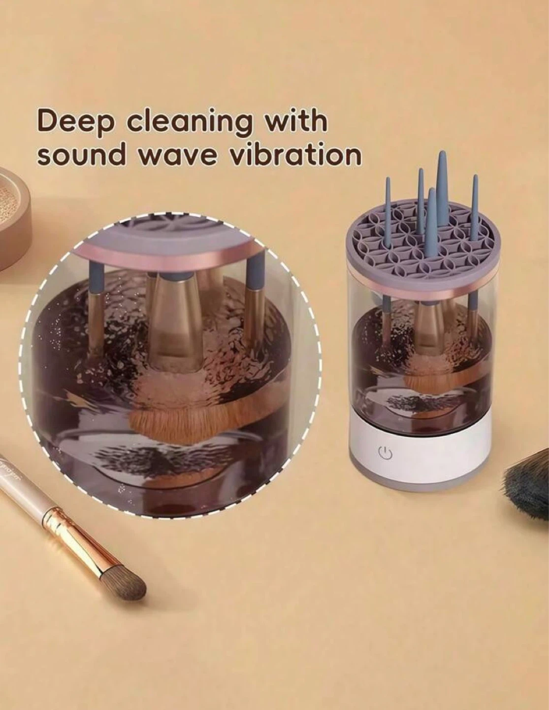 Automatic Makeup Brush Cleaner - photo 2