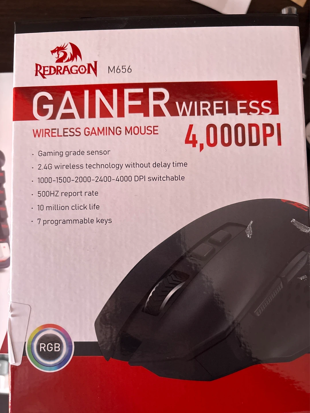 Redragon M656 Gainer Wireless Gaming Mouse