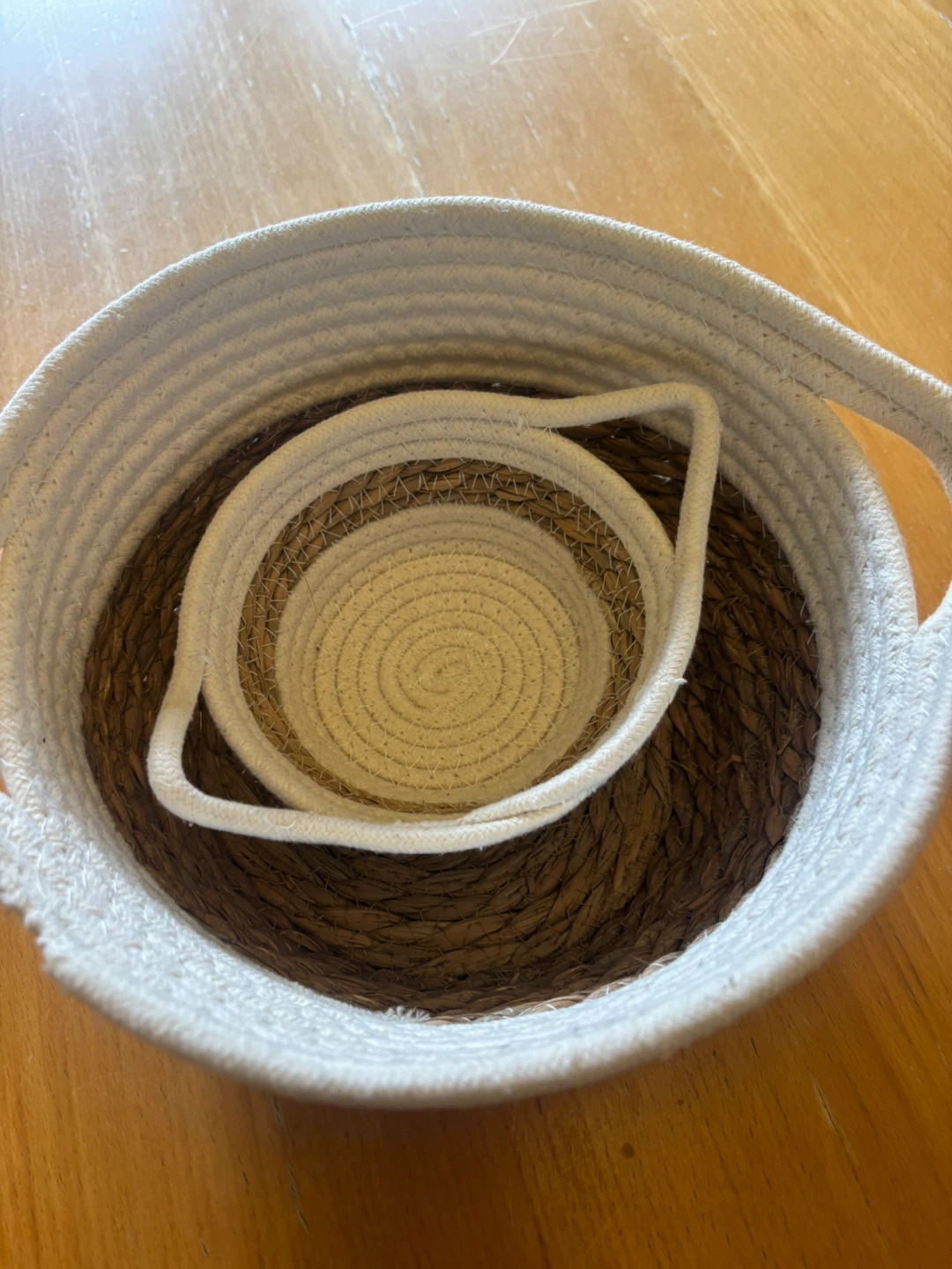 2 small and medium decorative baskets - photo 5