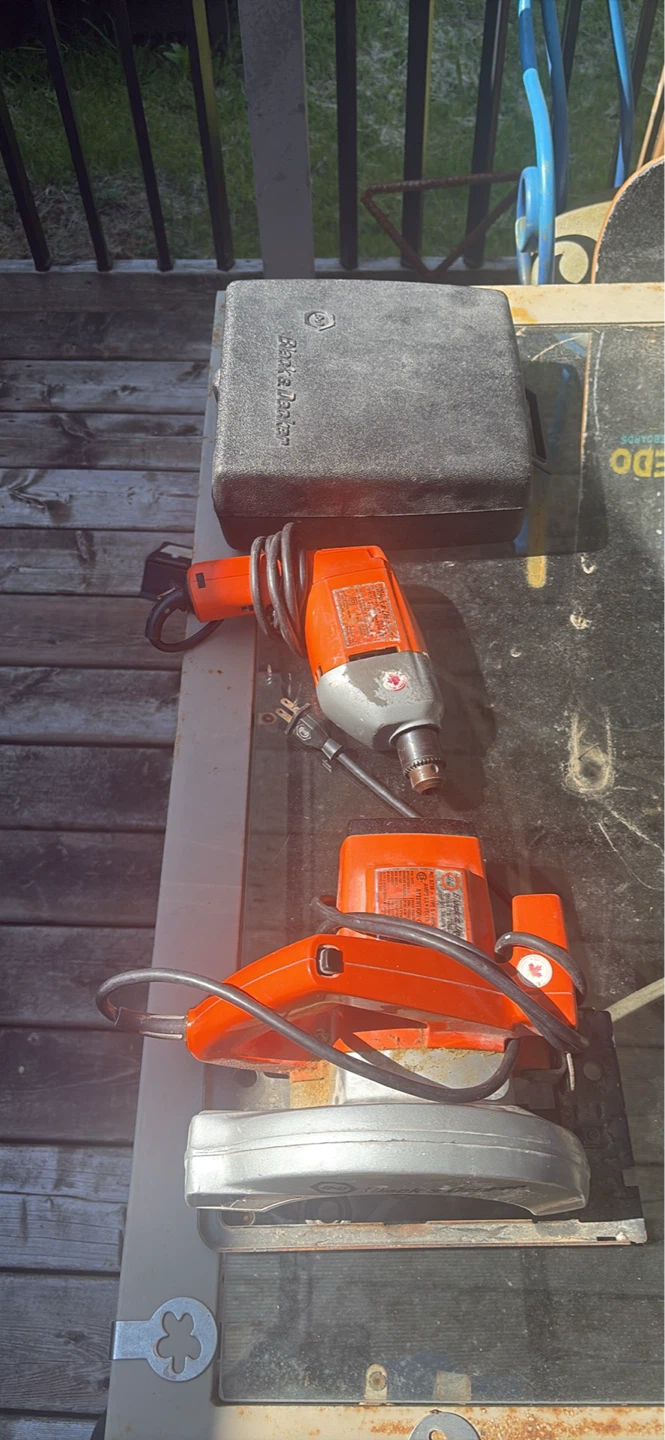 Black & Decker Drill and Saw - photo 2