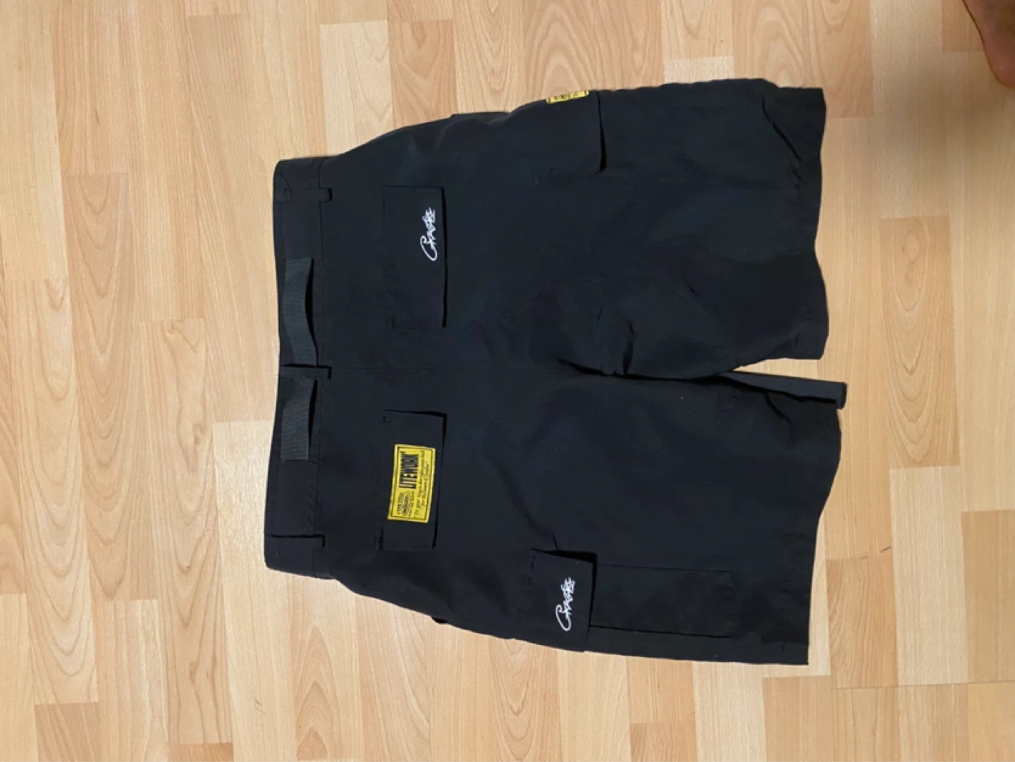CORTEIZ triple black Cargos Shorts - photo 3
