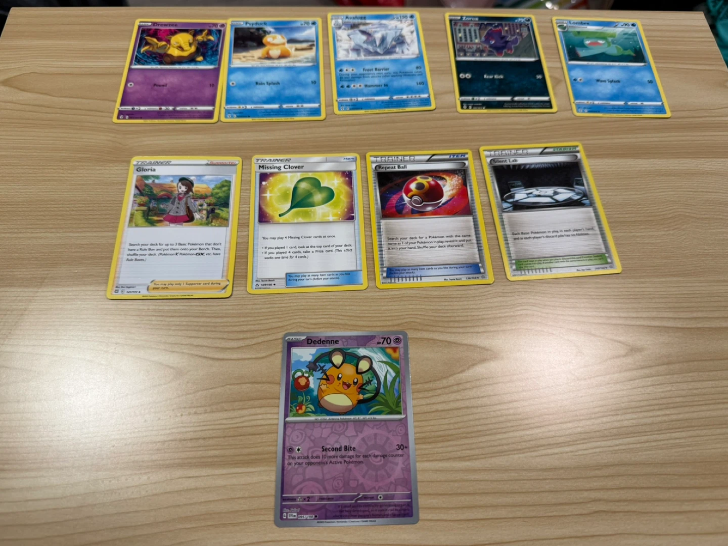 Pokémon and Yugioh cards