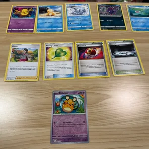Pokémon and Yugioh cards