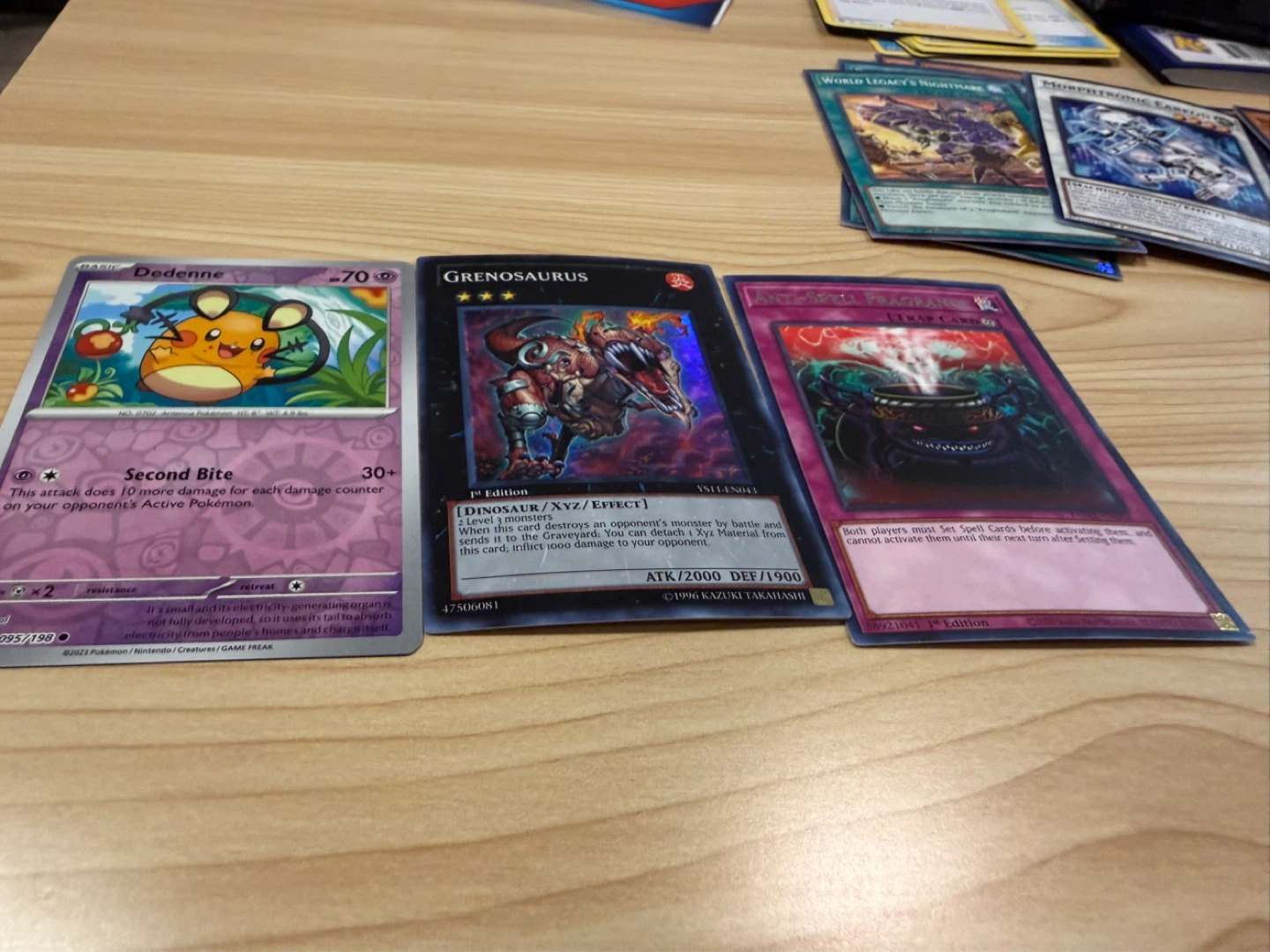 Pokémon and Yugioh cards - photo 3