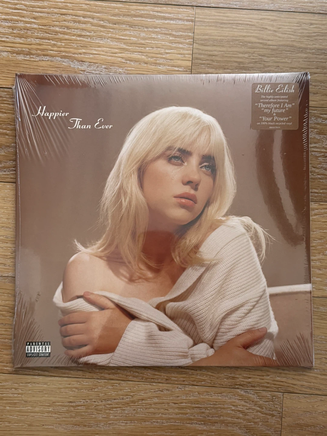 Billie Eilish Happier Than Ever Vinyl Record