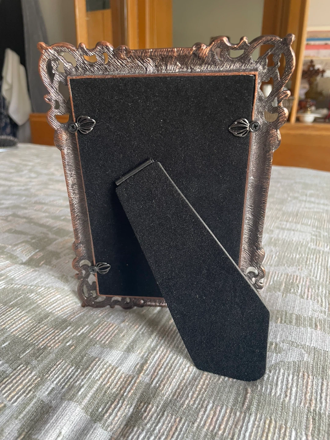 Ornate Purple & Silver Photo Frame - photo 2