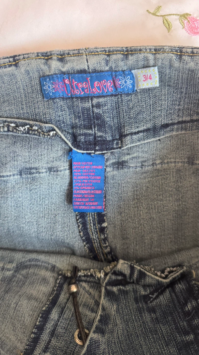 Butterfly Design Denim Skirt - photo 5