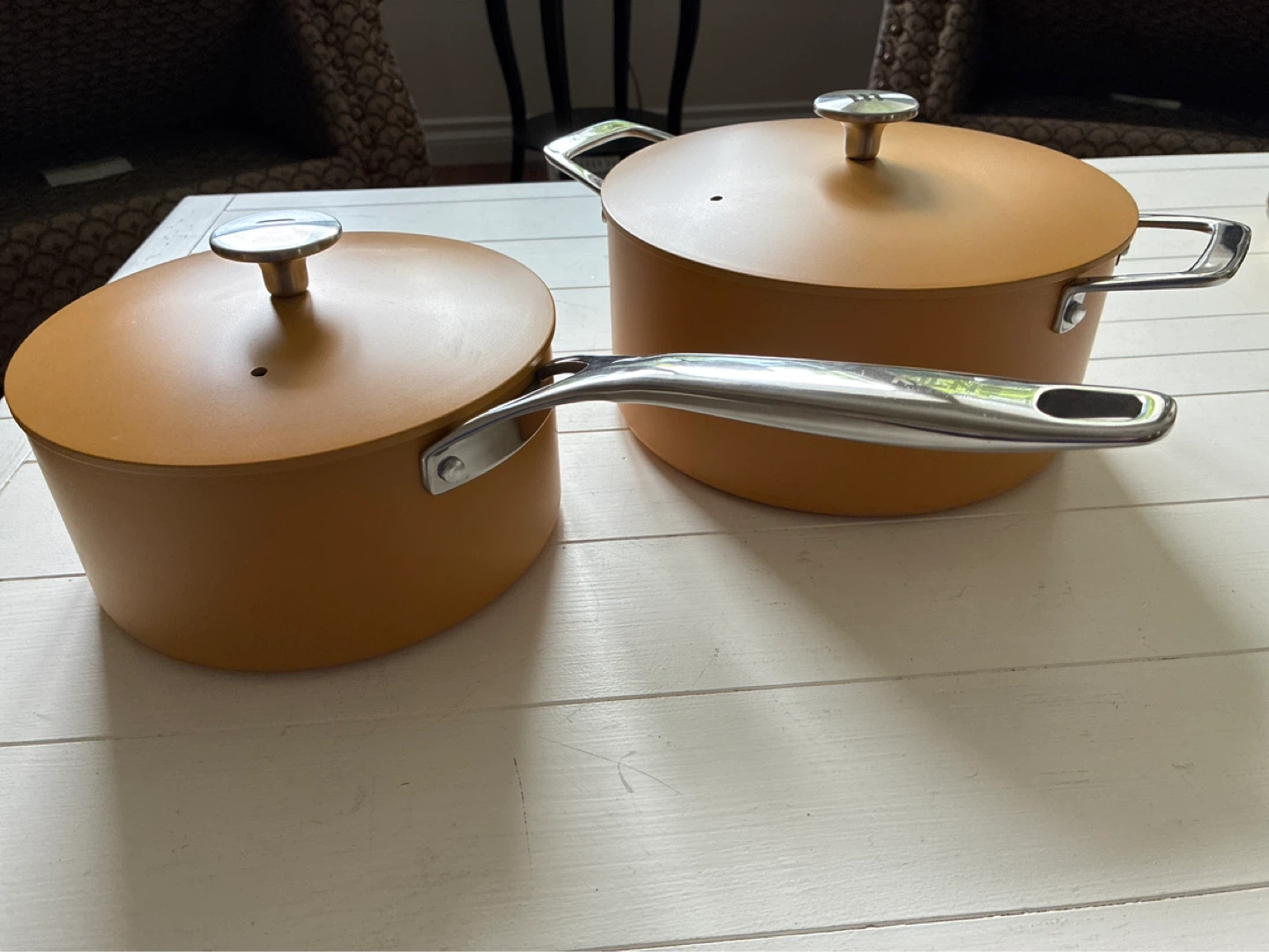 Kilne Set of 2 Saucepans with Lids - photo 2