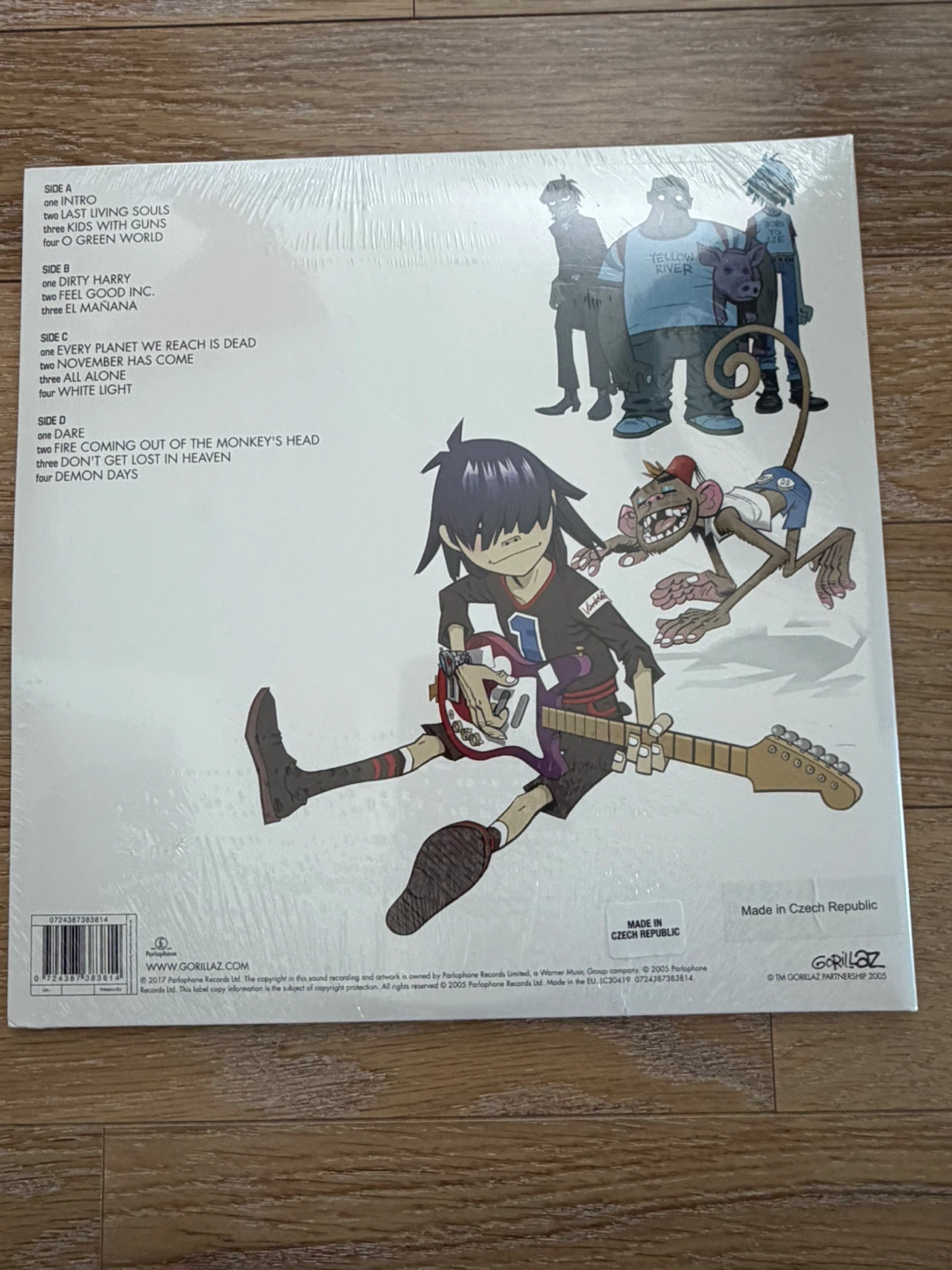 Gorillaz Demon Days Vinyl Record - photo 2