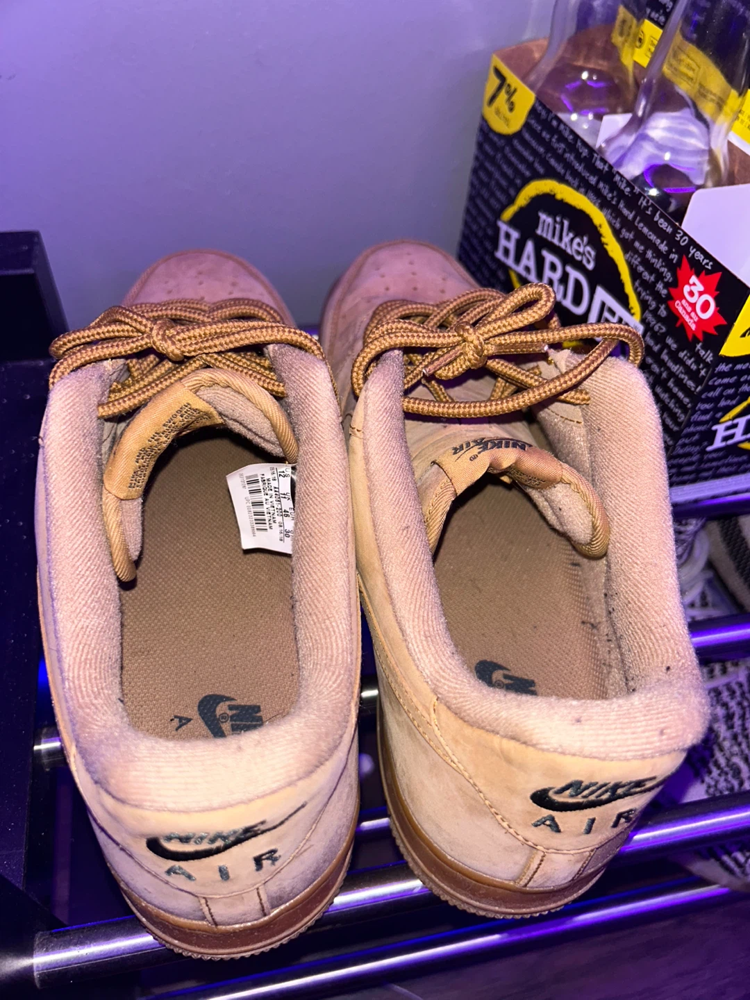 Nike Air Force 1 "Wheat" Mens Sneakers - photo 2