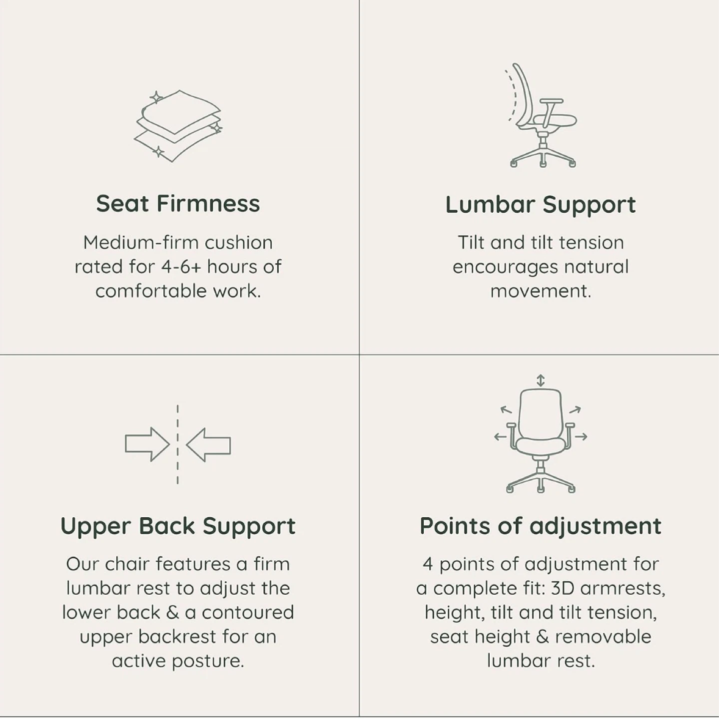 Branch adjustable office chair - photo 5