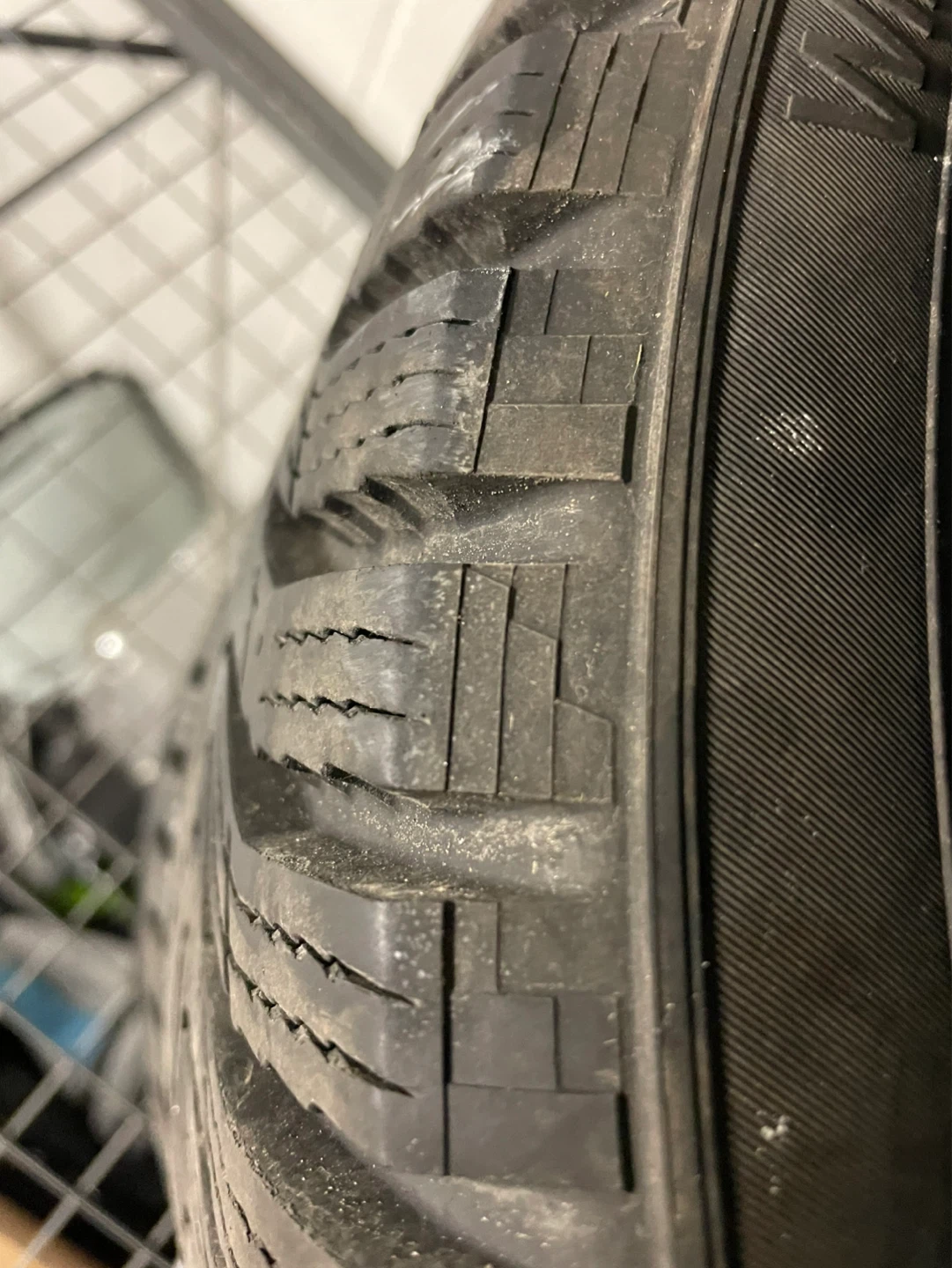 Winter tires on rims. 215/45R17 91T Tires with Black Rims - photo 4