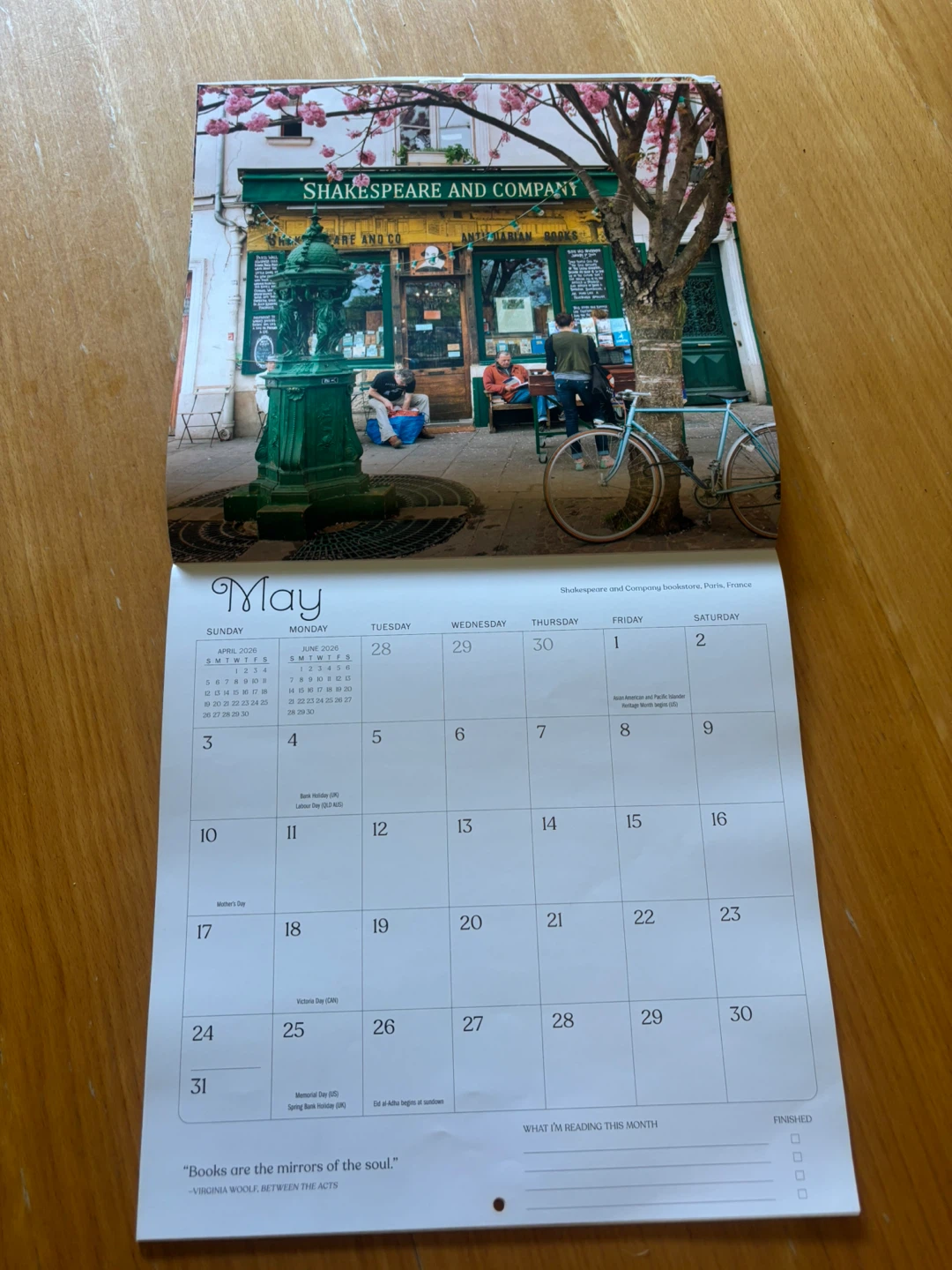Book Lovers Calendar 2026 - photo 2