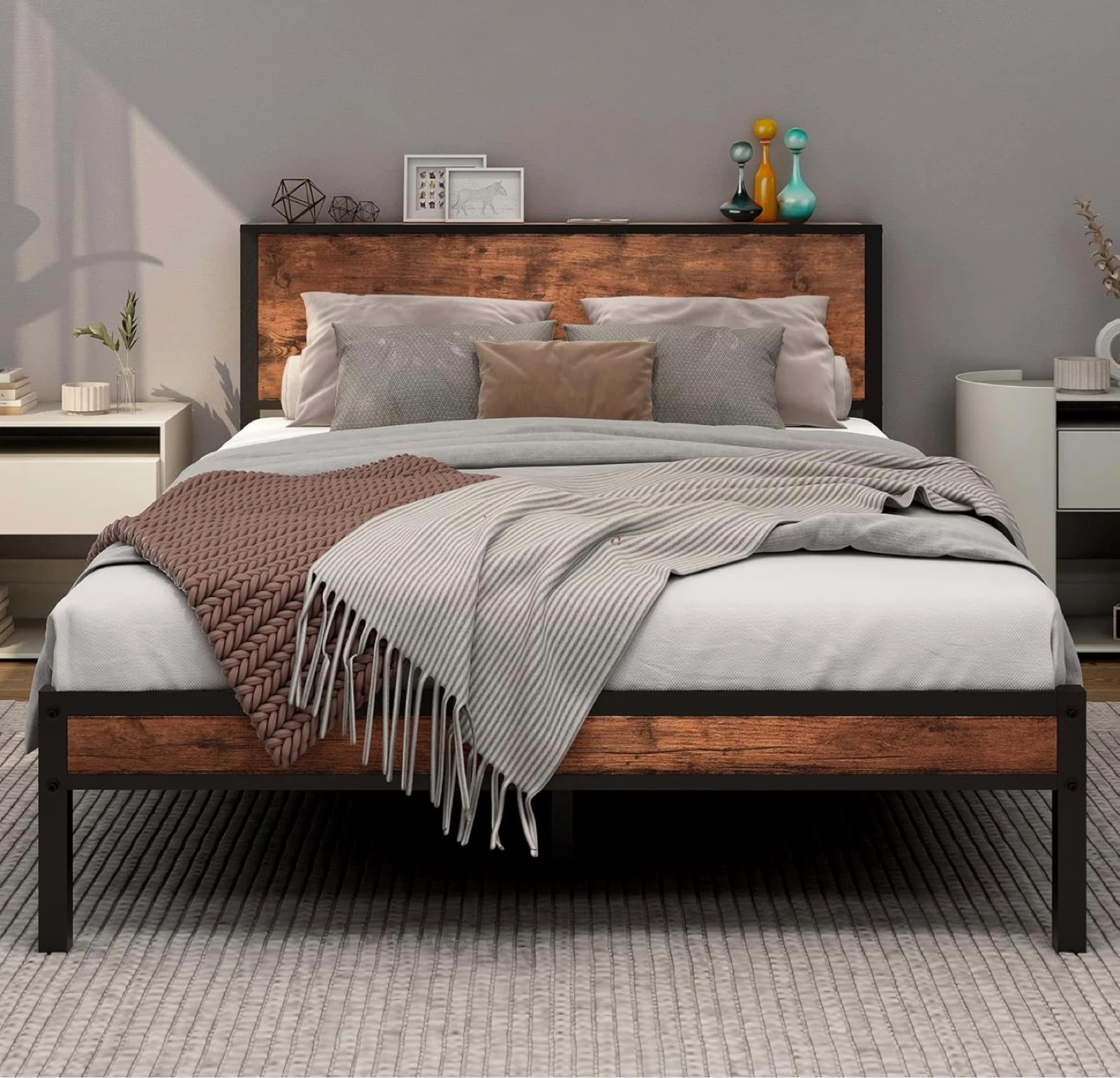 Full Size Bed Frame & Mattress