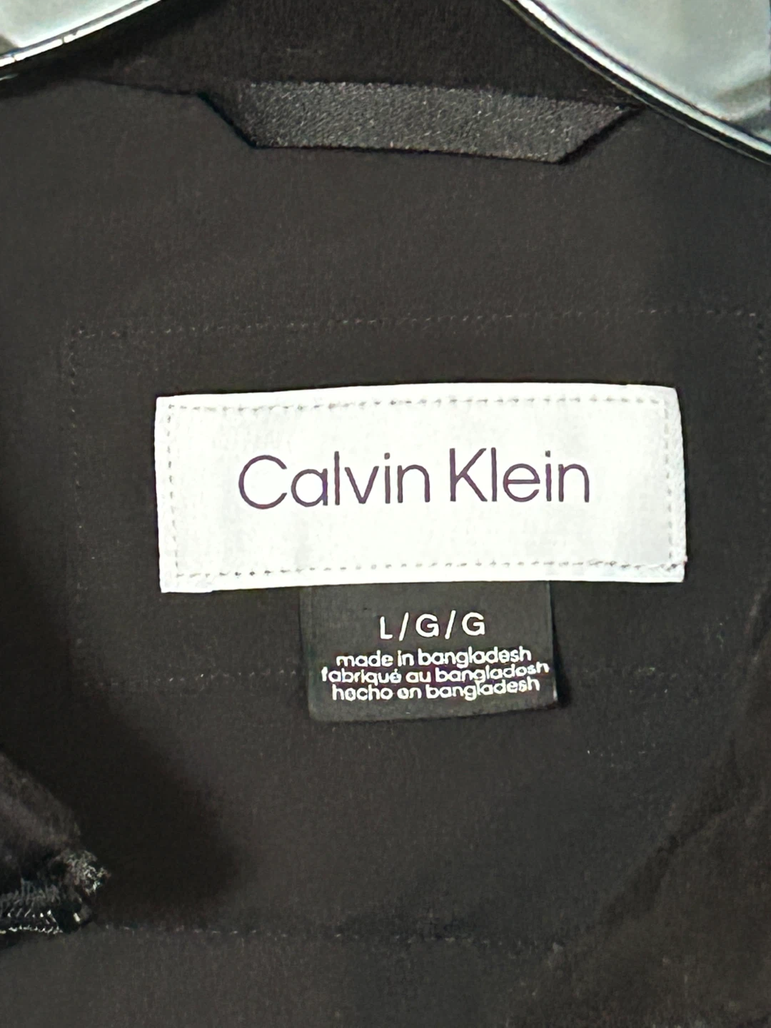 Calvin Klein Puffer Jacket - Black - Size L - photo 4