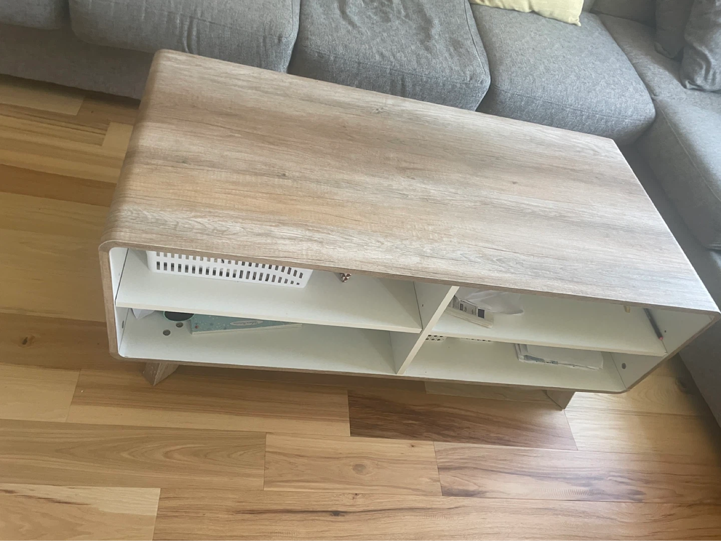 Structube Modern Coffee Table with Storage