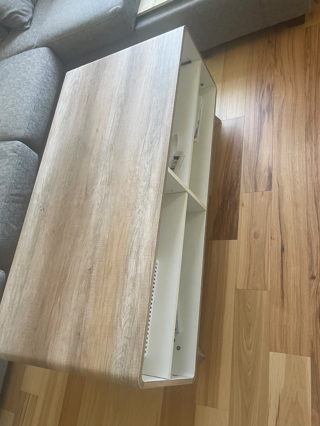 Structube Modern Coffee Table with Storage - photo 2