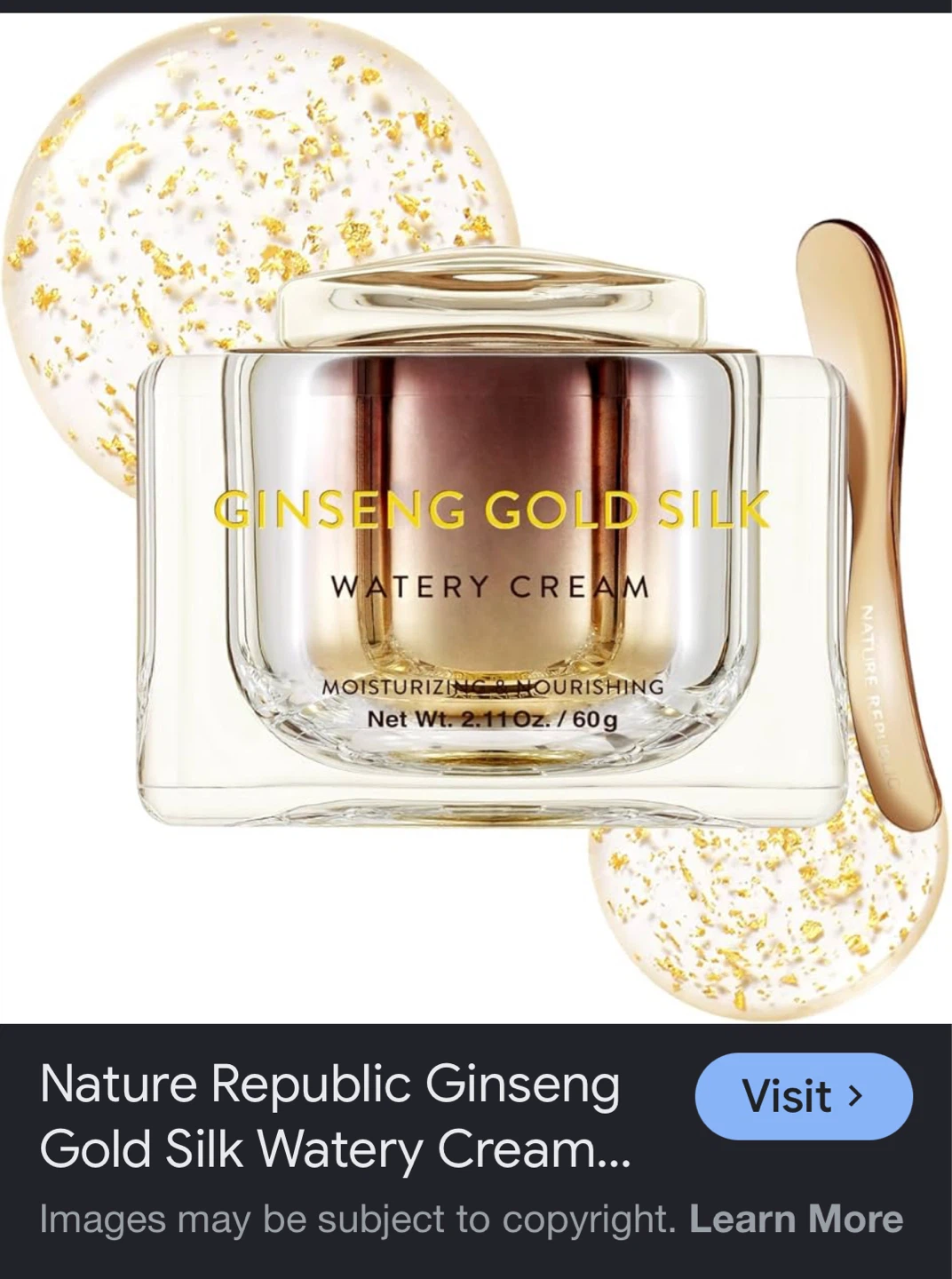 Nature Republic Ginseng Gold Silk Watery Cream - photo 2