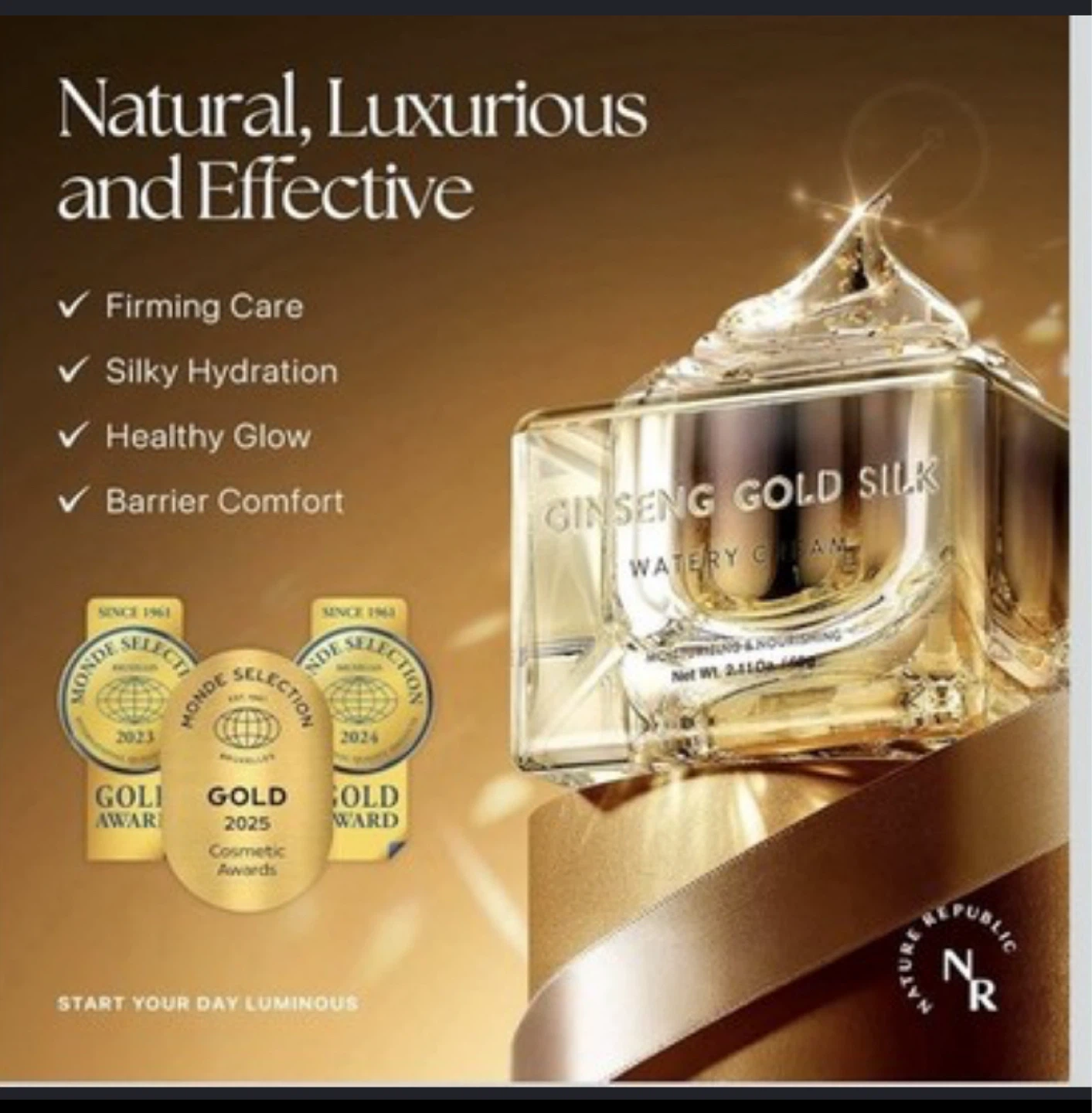 Nature Republic Ginseng Gold Silk Watery Cream - photo 4