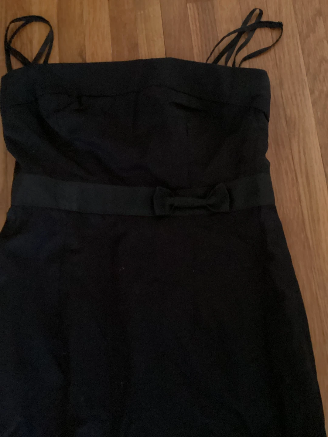 Bitten Sarah Jessica Parker Black Strapless Dress Size 6 - photo 2