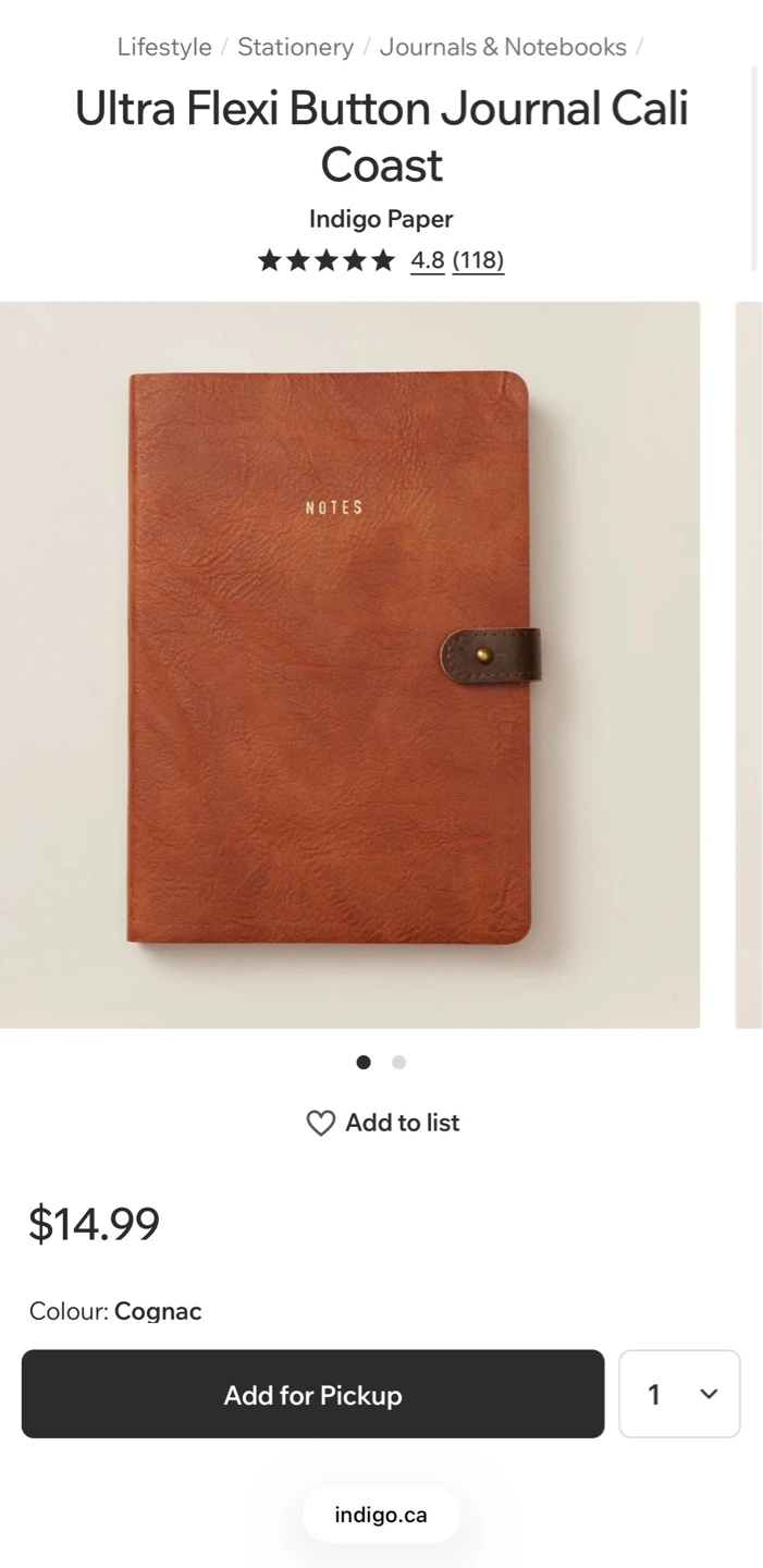 Indigo Journal Notebook - photo 5