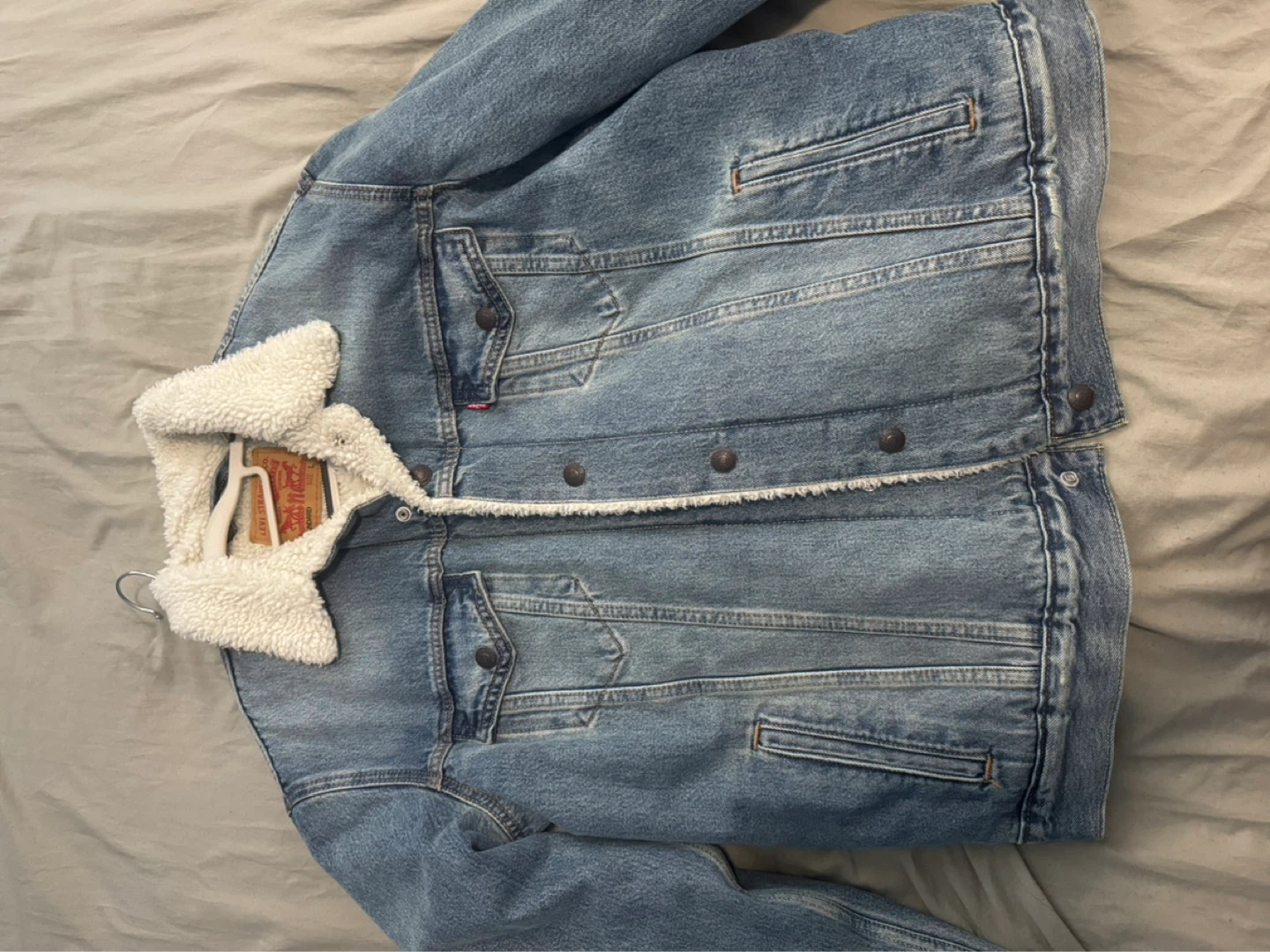 Levi Strauss Sherpa Lined Denim Jacket