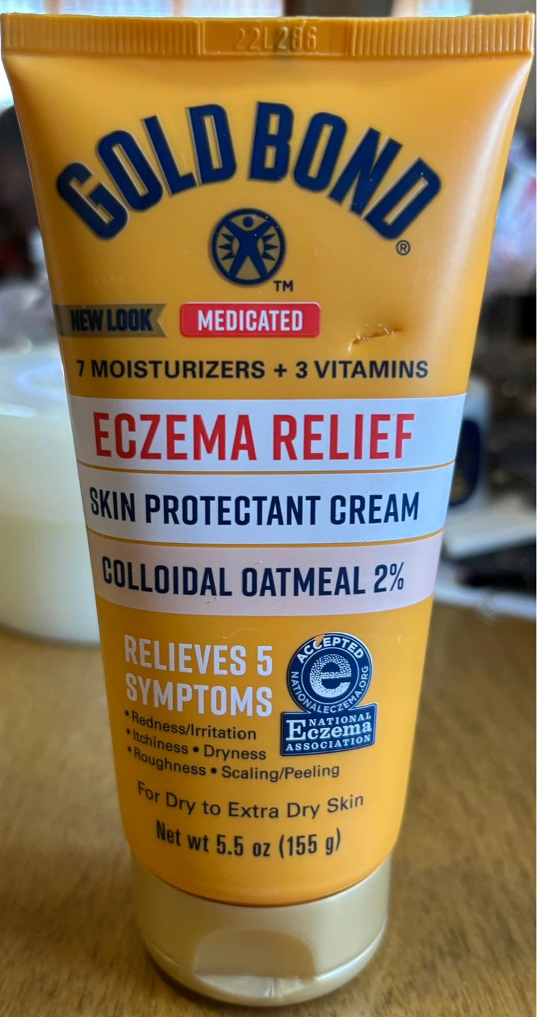 NEW Gold Bond Eczema Relief Skin Protectant Cream