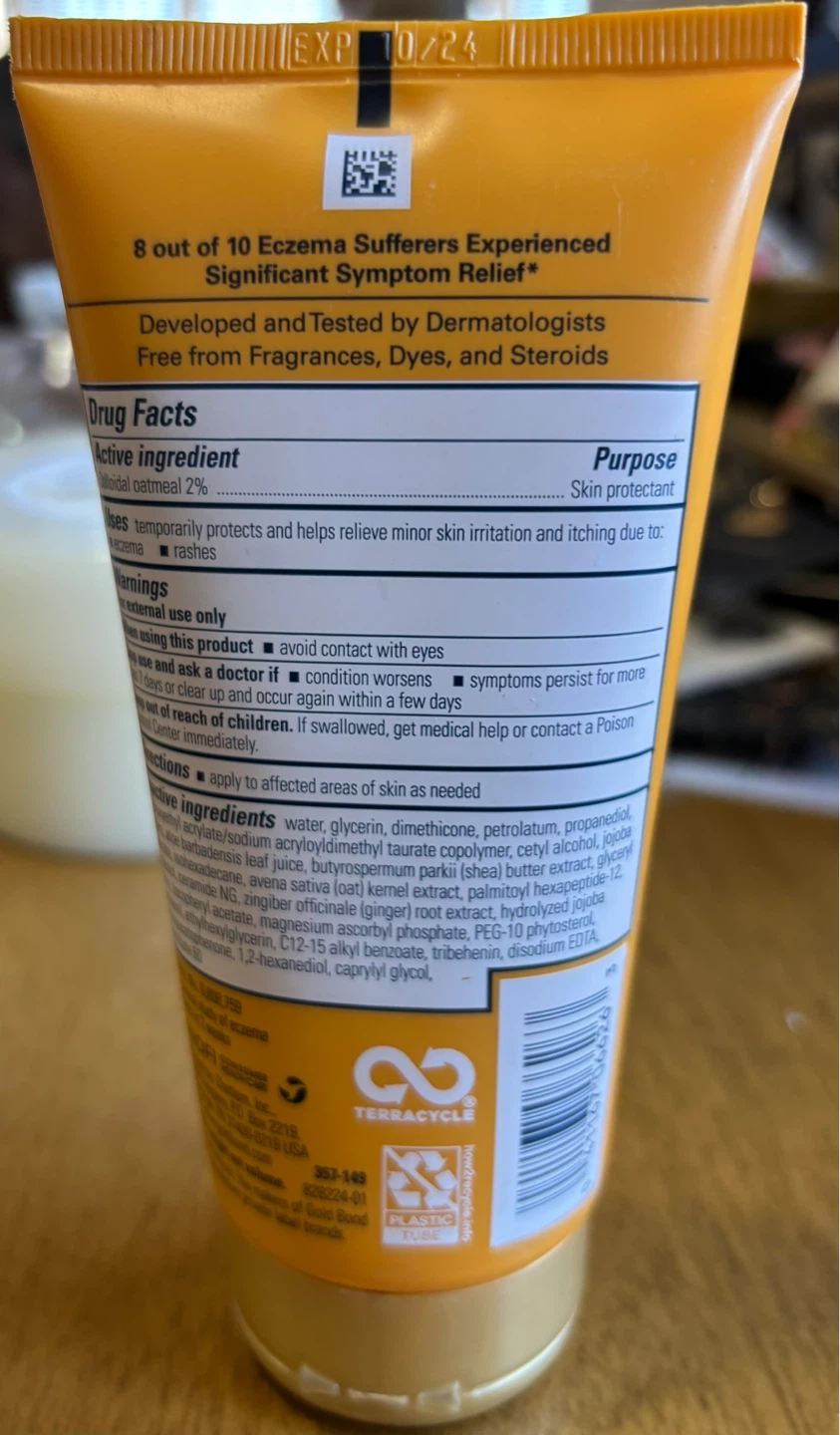 NEW Gold Bond Eczema Relief Skin Protectant Cream - photo 2